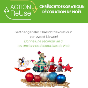 ReUse SIDEC: actions "déco de Noël"